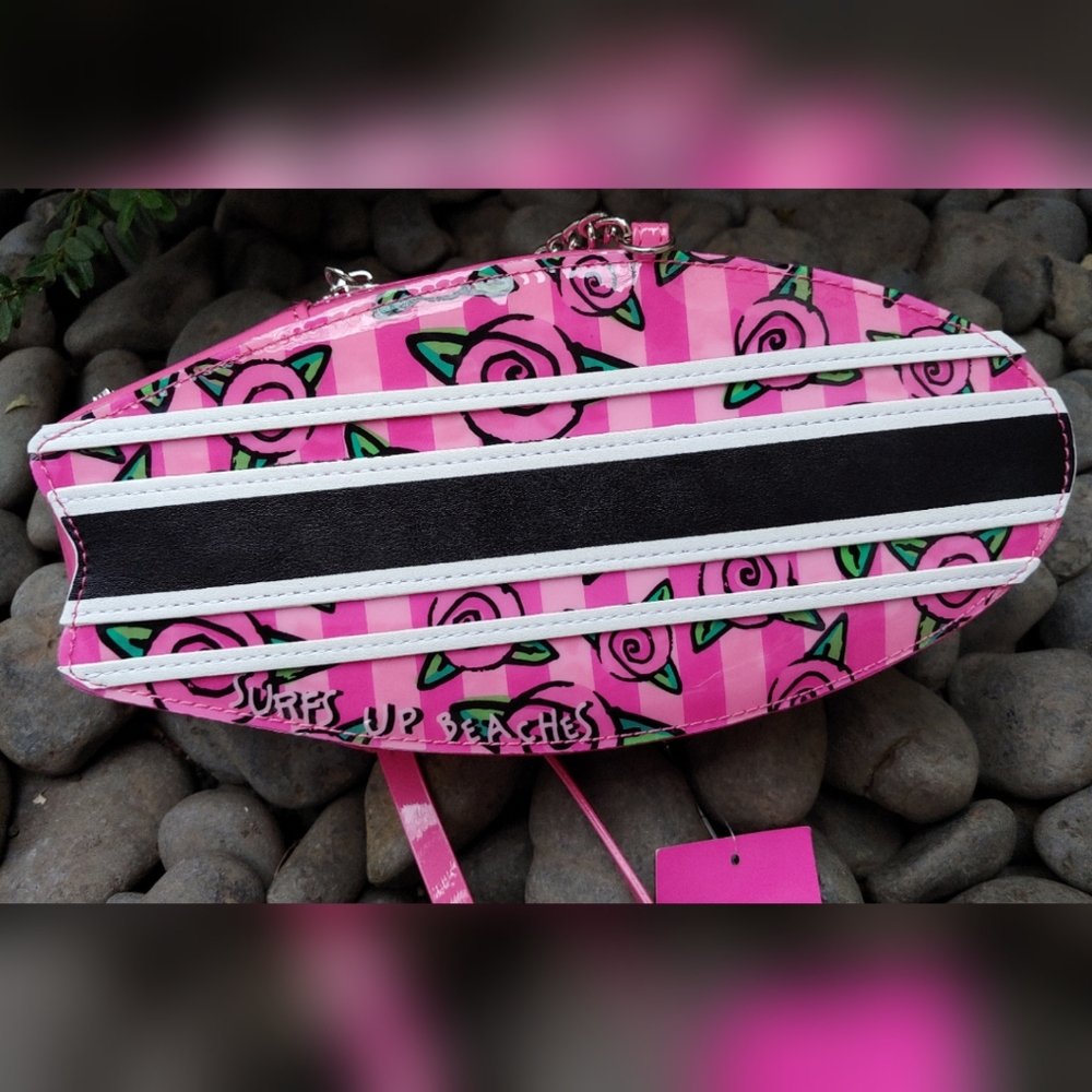 NWT Betsey Johnson Surfboard Crossbody